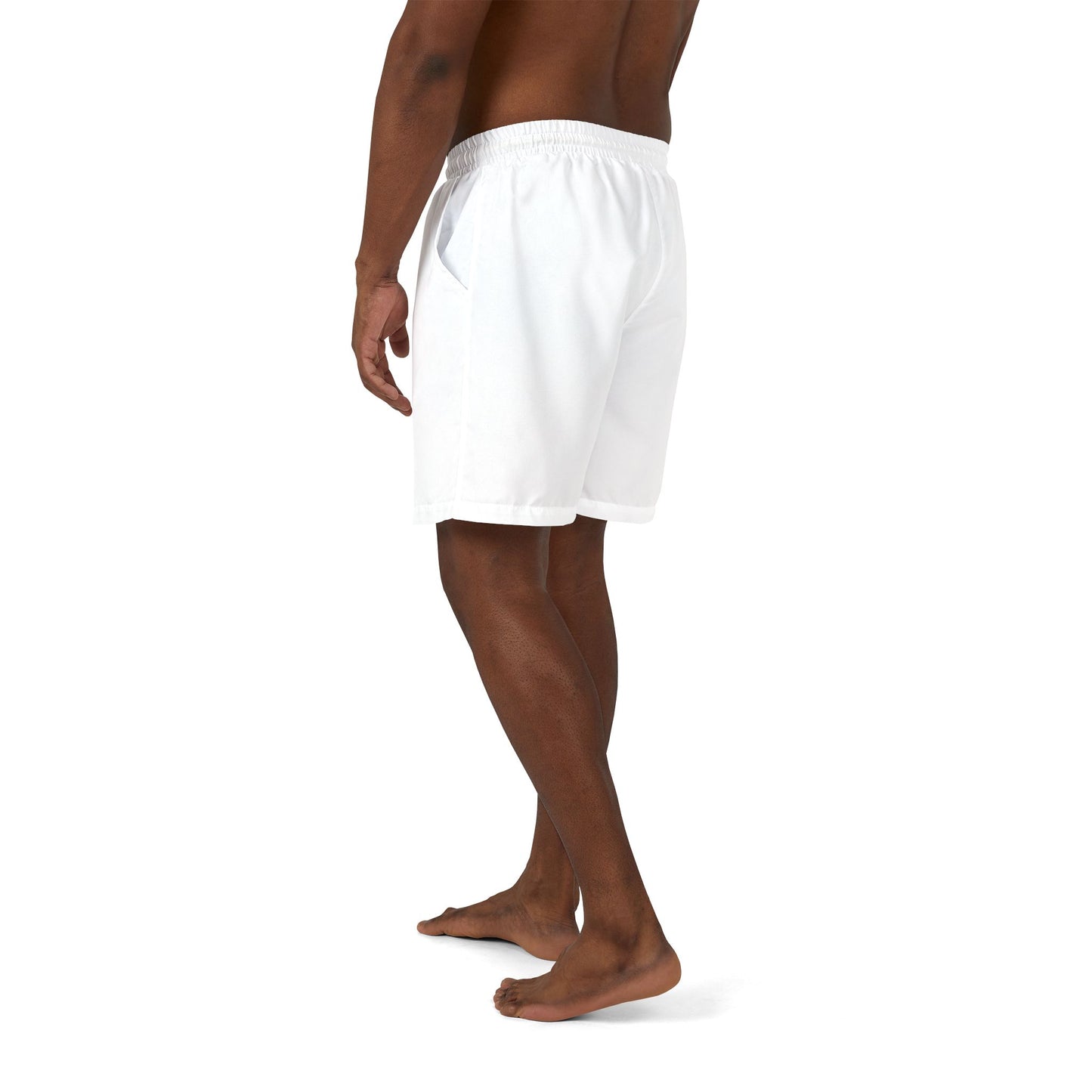 Stylish Zalvyn Swim Shorts with Gold 'Zaluyn' Logo - Perfect for Summer Adventures